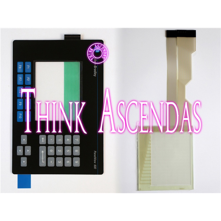 YY 1 ชิ้นใหม่ Panelview 600 2711-K6 2711-K6C1 2711-K6C3 2711-K6C20 2711-K6C20L1 2711-K6C9 2711 เมมเบ