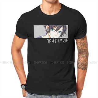 เสื้อยืดลําลอง แขนสั้น พิมพ์ลาย Hori San to Miyamura Kun Horimiya ทรงหลวม สําหรับผู้ชายS-5XL