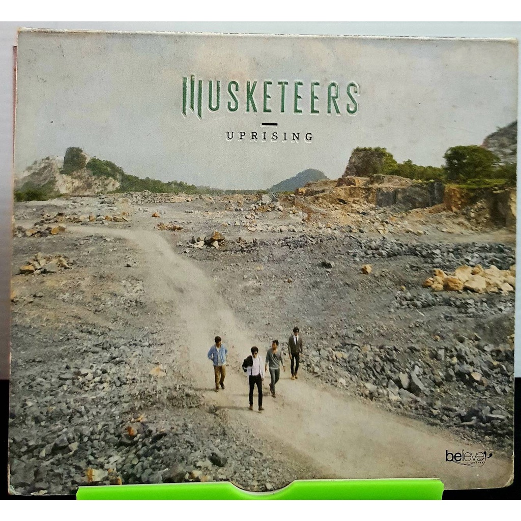 CD ซีดีเพลง MUSKETEERS #UPRISING ****ปกแผ่นสวย สภาพดีมาก