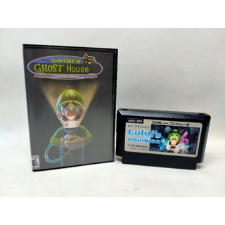 Luigi Ghost House หรือ Luigi Mantion เกม ช่วง มารีโอ้หายไปปริศนา Luigi ต้องไปามตามหากลับมา เริ่มเกมมีให้ 9 ตัว