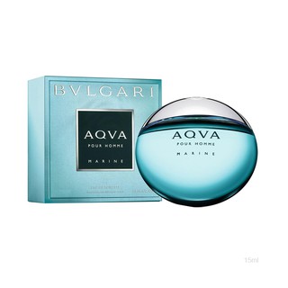 [[แท้ชัวร์]] Bvlgari Aqva Pour Homme Marine EDT 15ml น้ำหอมสำหรับสุภาพบุรุษ หอมติดทนนานตลอดวัน