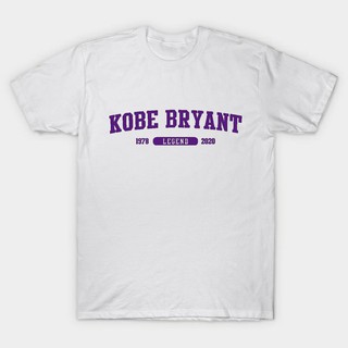 Kobe Bryant 1978 ตํานาน 2020 เสื้อยืดผ้าฝ้ายคุณภาพสูงเสื้อผ้าแขนสั้นเครื่องแต่งกาย [3C