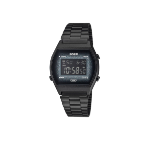 โปรโมชั่น : ประกันร้าน CASIO นาฬิกาข้อมือ รุ่น B640WBG-1B Vintage Glitter Dial Black