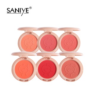 Saniye บลัชออนพาเลทสีชมพูเครื่องสําอางแต่งหน้า E0150