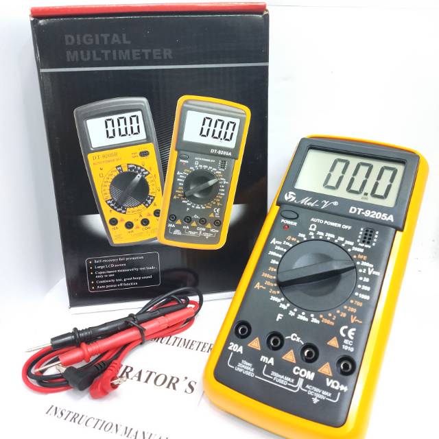 DT 9205A Digital Multitester / DT-9205A Digital Avometer / Digital Avometer Digital Multitester