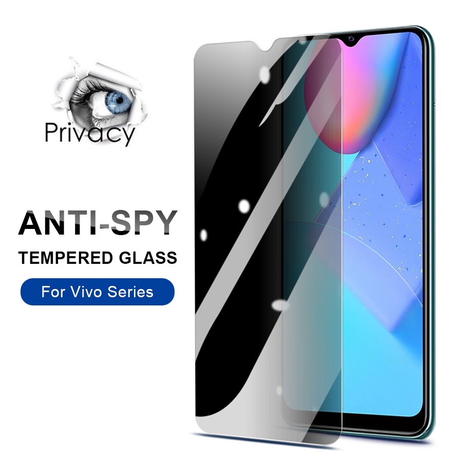 ฟิล์มป้องกันความเป็นส่วนตัว  (ฟิล์มกันเสือก) สำหรับ VIVO Y76 V21e V23 V21 V2e 5G V7 Plus Y15S V9 Y15