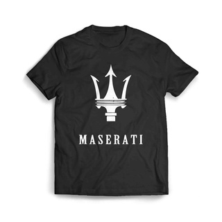 เสื้อผ้าผชเสื้อยืด ลาย MaseratiS-5XL