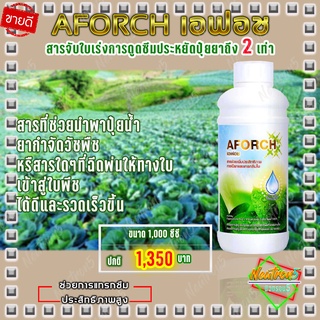 💥ส่งฟรี 💥เอฟอช Aforch สารจับใบ ปุ๋ยน้ำเอฟอช ( 1000 ซีซี  ) ชนิดเร่งดูดซึมไว ของแท้ 100% เก็บเงินปลายทาง