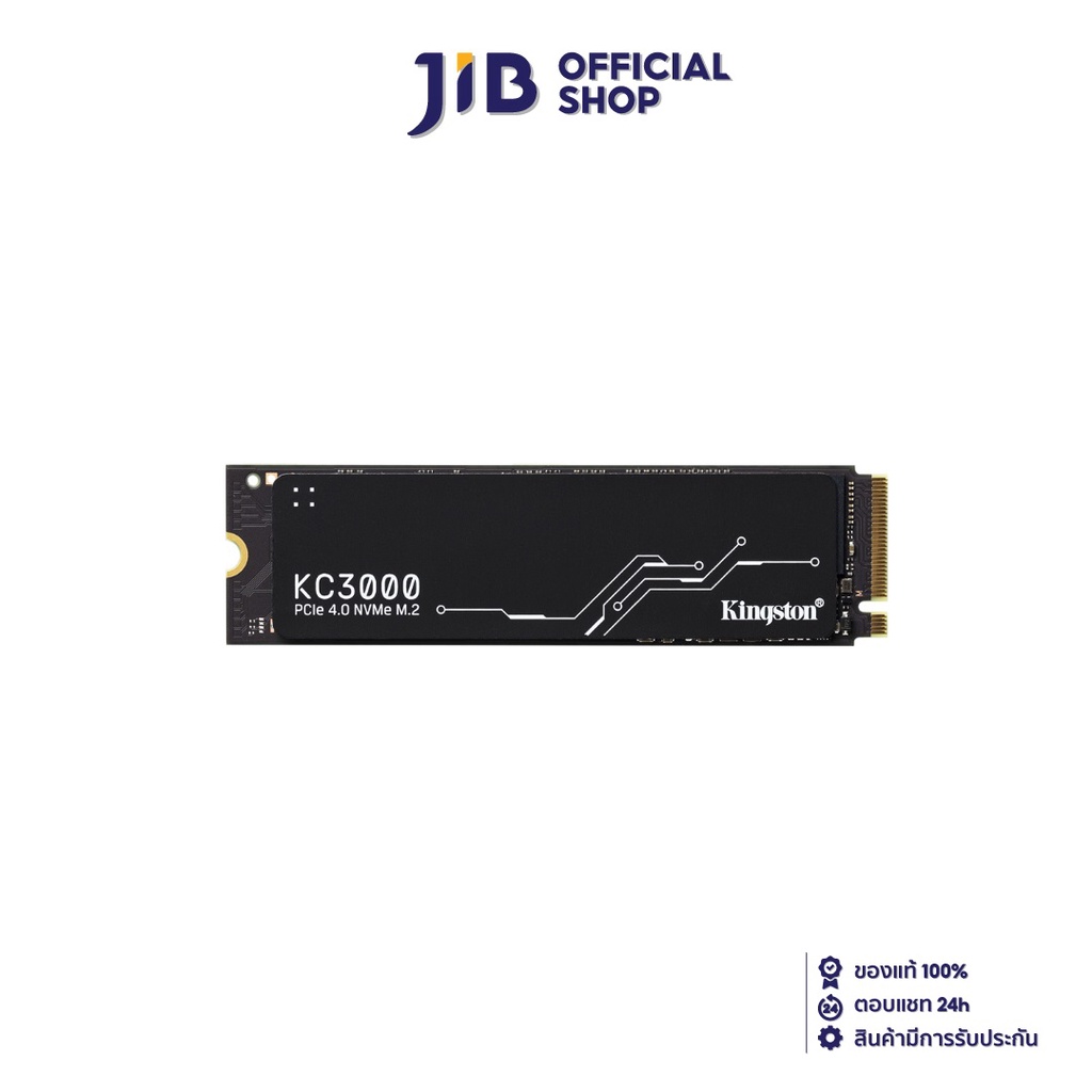 512 GB SSD (เอสเอสดี) KINGSTON KC3000 - PCIe 4/NVMe M.2 2280 (SKC3000S/512G)