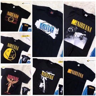 เสื้อวง Nirvana พิมพ์หน้า-หลัง