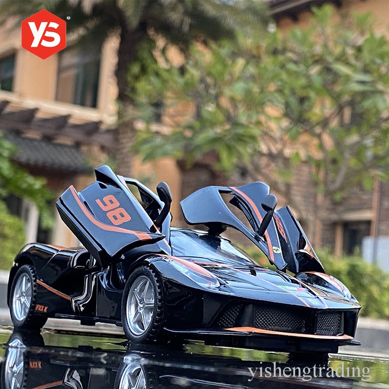 Ferrari-i​ Laferrari​ 98 FXXK EVO โมเดลรถเหล็ก​ สเกล 1/32