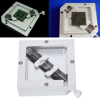 BGA Reballing Station Diagonal Universal Stencil Solder Aluminum Alloy Rework Kit HT‑90 90x90