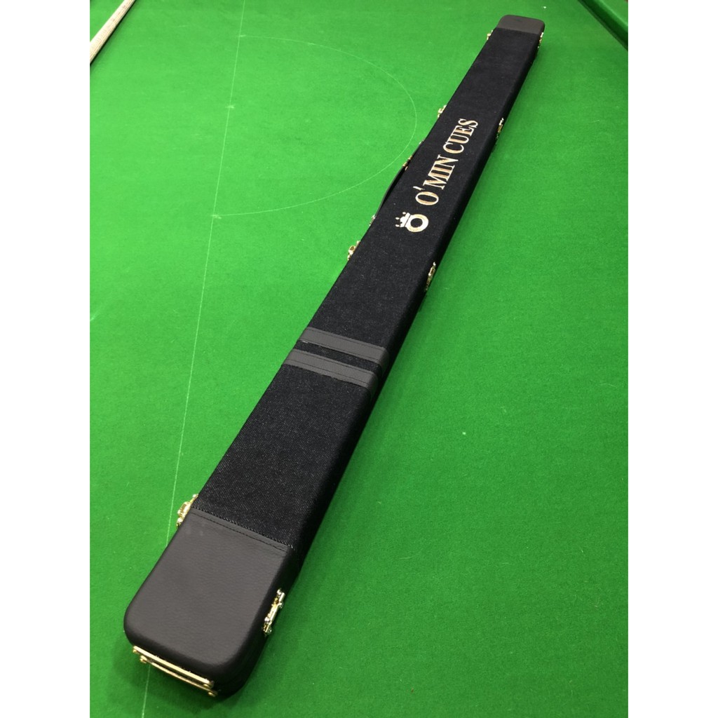 กล่องหนังลาย O'MIN CUES แนวโมเดิร์นผ้ายีนส์ 2 ท่อน ( O'MIN CUES Modern leather box, denim fabric 3/4