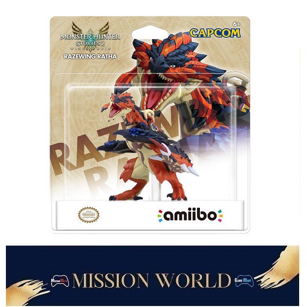 ฟิกเกอร์ Amiibo Monster Hunter Stories Series 2 (Razewing Ratha)