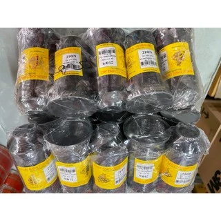 ด้ายไนล่อน ด้ายสานแห หลอดปากแตร เบอร์ 3, 4, 6, 9 รุ่น 210 น้ำหนัก 100 กรัม ตราเรือใบ สีดำ