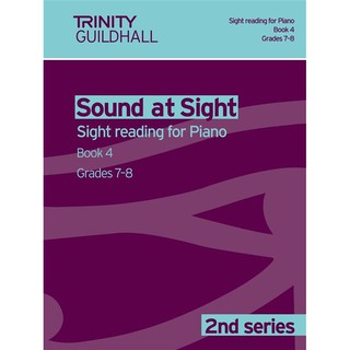 Trinity Sound at Sight - Piano, Book 4: Grade 7-8 Sight reading for Piano (2nd Series) (TG009210)