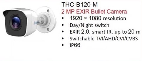 กล้องวงจรปิด Hi-Look ความละเอียด 2 ล้าน (1080P) THC-B120-M