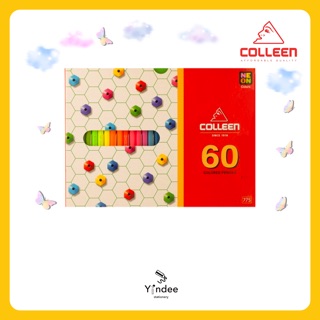 สีไม้ Colleen จัดเต็ม กล่องใหญ่ 60 สี