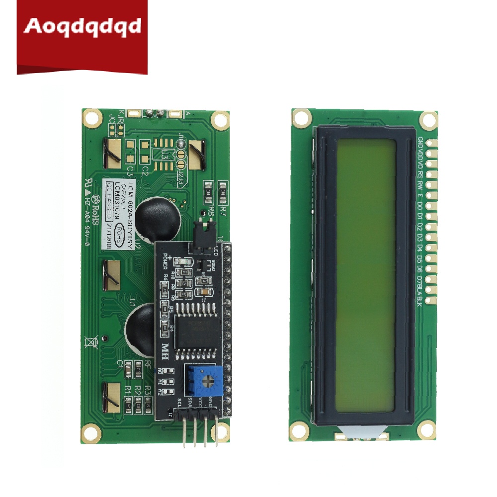 Bike Reflector 3PCS 1602 LCD Display Module I2C 16x2 Character Blue ...