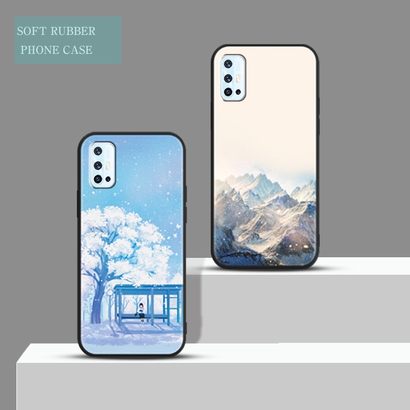 Softcase VIVO 1919 V17 Anticrack เคส TPU คุณภาพสูง ป้องกันเต็มรูปแบบ ซิลิโคนยาง สีดํา เคส - รูปที่ 4