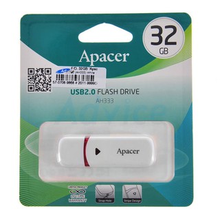 32GB Apacer (AH333) White