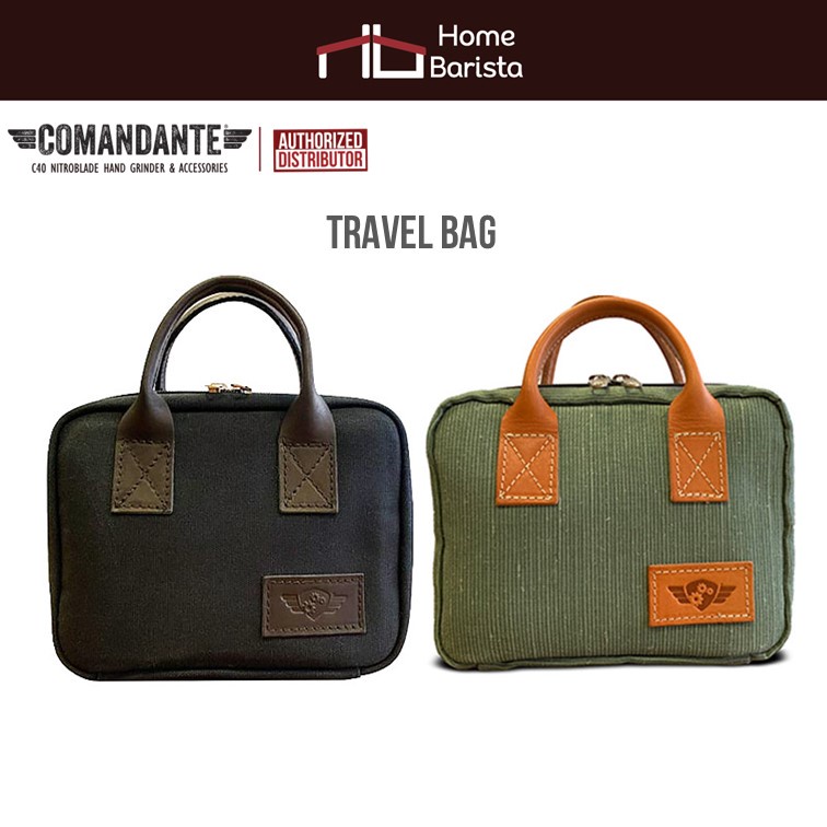 Comandante -Tool Bag #3 (Green) ซิปข้าง