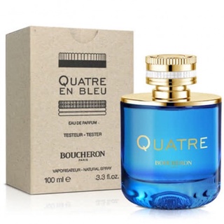 น้ำหอม แท้100% Quatre en Bleu Boucheron for women 100ml Tester