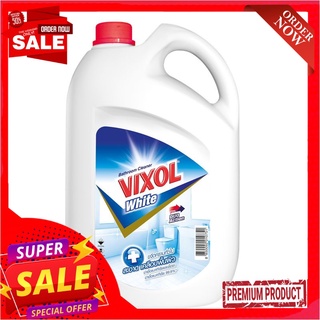 วิกซอล น้ำยาล้างห้องน้ำ ไวท์ 3500 มล. Vixol Toilet Cleaner White 3500 ml