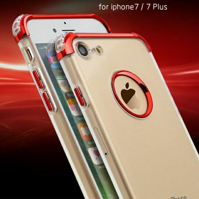Apple Iphone X 7 8 Plus เคส Antidrop Electroplated Soft TPU Case พร้อมส่ง
