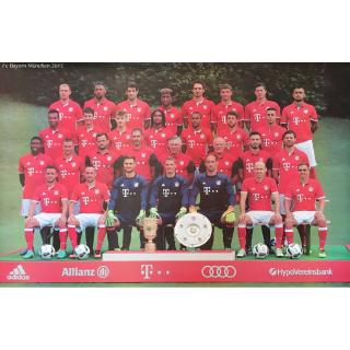 FC Bayern Munich 2017 (r), โปสเตอร์ทีมฟุตบอล ไบเอิร์นมิวนิก