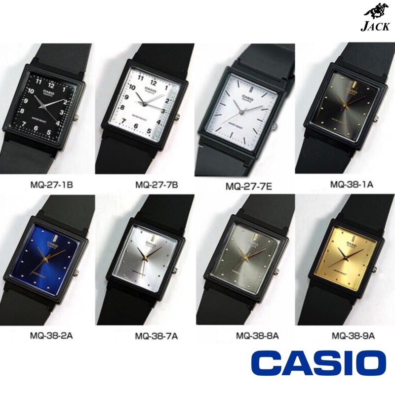 Casio นาฬิกาข้อมือเด็ก Casio ของแท้ รุ่น MQ-27, MQ-38