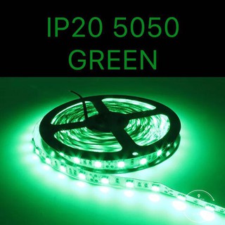 CRX ไฟเส้น LED IP20 5050 12V. 60LED/M GREEN