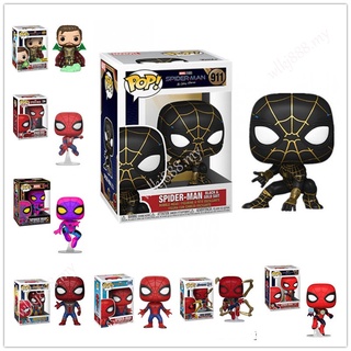 FUNKO โมเดลฟิกเกอร์ Marvel Spider Man: No Way Home 334 913 220 222 287 652 911 ของเล่นสําหรับเด็ก