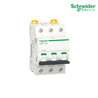 Schneider Electric Miniature circuit-breaker, Acti9 iC60H 15kA, 400VAC, 3P, 25A - A9F84325 สั่งซื้อที่ร้าน PlugOn