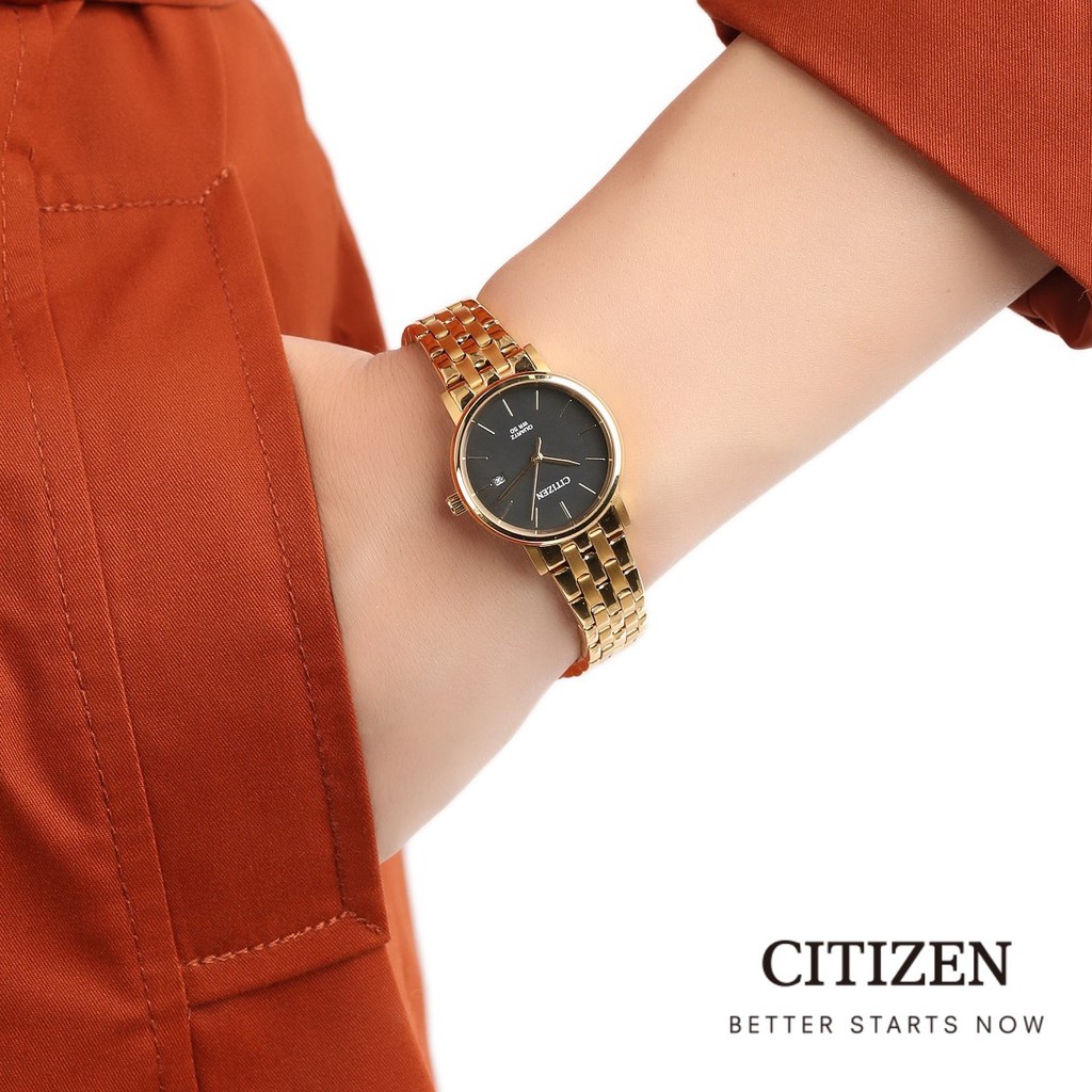 CITIZEN EU6092-59E  Lady Watch Quartz ( นาฬิกาผู้หญิงระบบถ่าน )