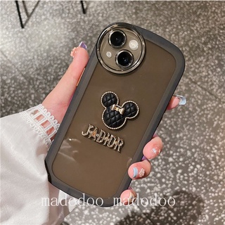 OPPO A78 A16K A16E A73 2020 A94 4G A71 Reno 10 8 7 Pro 6 5Pro 5F 5G F1s F11 Pro Cute Cartoon Minnie Best Friend Multicolor Airbag Shockproof Phone Case Full Clear Fine Hole Oval Lens Protection Back Cover NKS 16