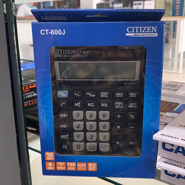เครื่องคิดเลข Citizen CT-600J