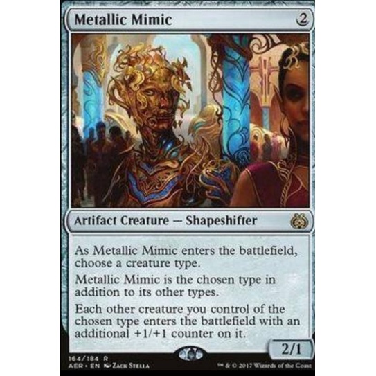 Mtg single Aether Revolt: Metallic Mimic