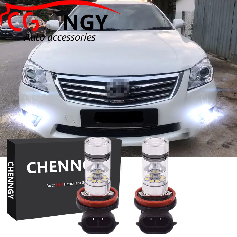 สําหรับ Toyota Camry ปี 2008-2012 - 6000K WHITE 9-32V โปรเจคเตอร์ LED ไฟตัดหมอกหน้าชุดหลอดไฟ (1 คู่)