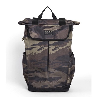Ripcurl กระเป๋าเป้สะพายหลัง ลายพราง สีกากี ของแท้ 100%