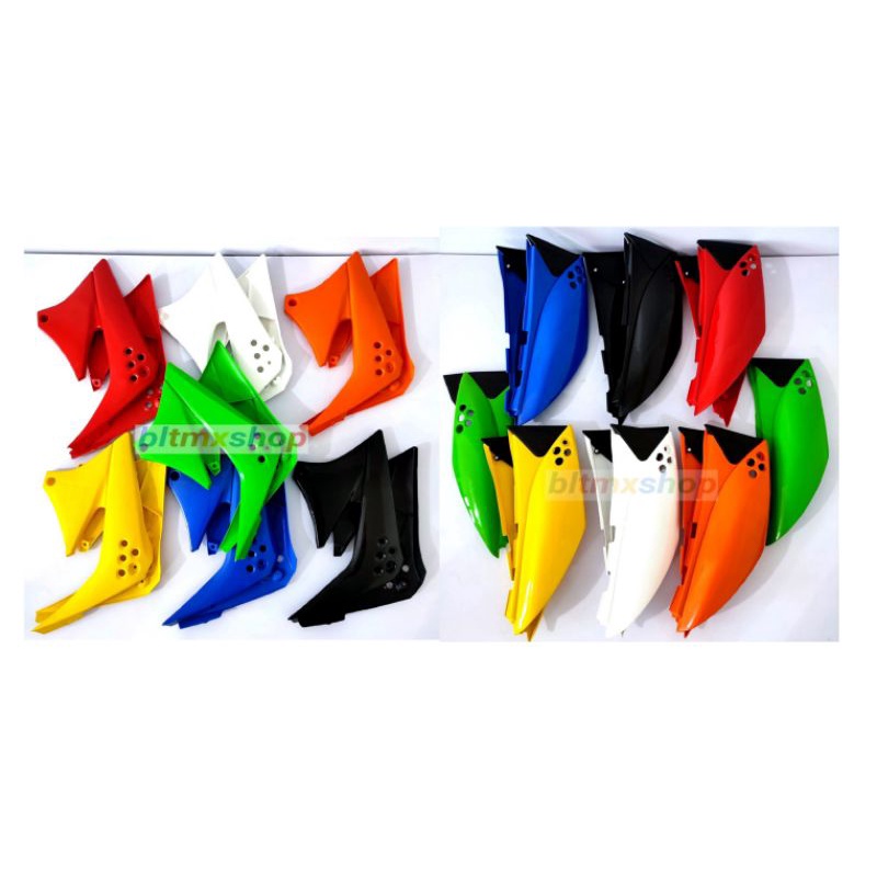 Klx 150 ปีกถัง plus klx 150 ที่นั่ง klx 150 ฝาครอบถังและ klx 150 ฝาครอบตัวถัง klx 150 ปีกหน้า plus k