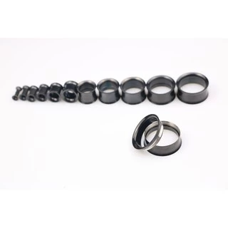✪จิวระเบิดหู จิวปากแตรสแตนเลสแท้ 6 - 20mm✪ EAR EXPANDER (SS.01) ✪ Ear expander Stainless Steel Jewelry - 1 Piece