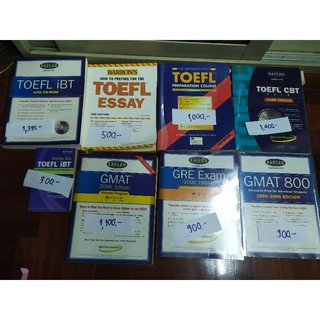 หนังสือ ตำรา toelf ielts gmat พจนานุกรมoxford