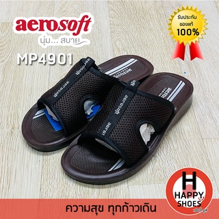 🚚ส่งเร็ว🚛ส่งด่วนจ้า ✨มาใหม่จ้า😆รองเท้าสวมชาย aerosoft รุ่น MP4901 original comfort นุ่ม สบาย ระบายอากาศ