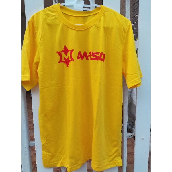 เสื้อยืดคอกลมM-150 สีเหลือง