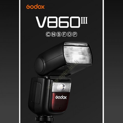 Godox V860III-N TTL 2.4G GN60 HSS Camera Flash with 10-Level Dimable Modeling Light, For Nikon V860