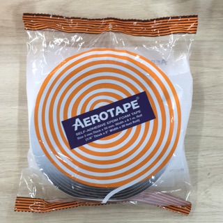 เทปโฟมกันกระแทก เทปแอร์ เทปหุ้มท่อแอร์ AEROTAPE หนา 3 mm. กว้าง50 mm. ยาว 9 m