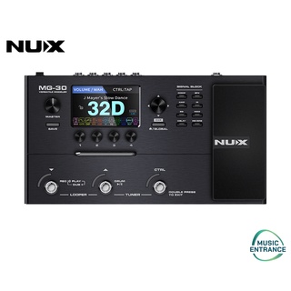 NUX MG-30  Multi-Effects MG-30 มัลติเอฟเฟคกีตาร์ไฟฟ้า [แถมฟรี! NMP-2 Dual Footswitch ฟุตสวิทซ์ และอแดปเตอร์]