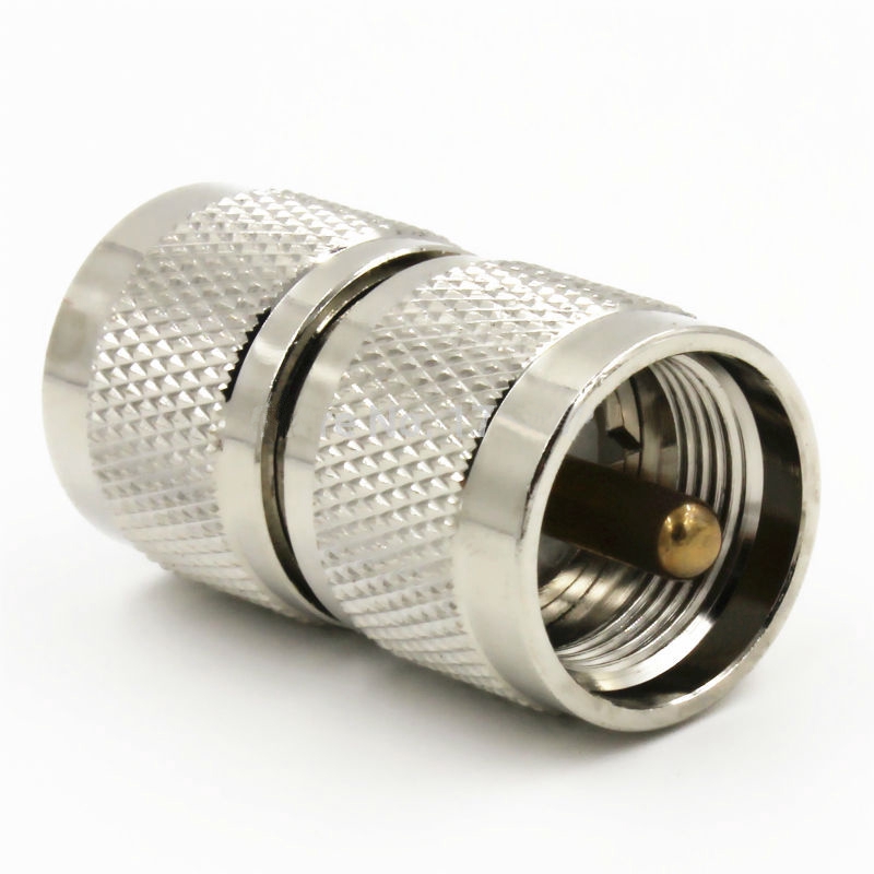 1PC N ปลั๊กตัวผู้กับ UHF PL259 PL-259 ปลั๊กตัวผู้ RF ขั้วต่ออะแดปเตอร์โคแอกเซียล