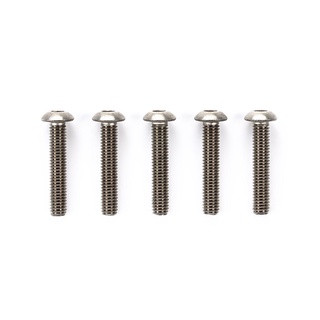TAMIYA 53533 3x16mm TITANIUM ROUND HEX HEAD SCREW (5PCS.)